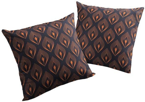 Nature by Adam Kissenhülle aus 100% Bio-Baumwolle - Made in Germany - Feathers