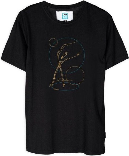 GARY MASH Shirt Runde Sache aus Biobaumwole