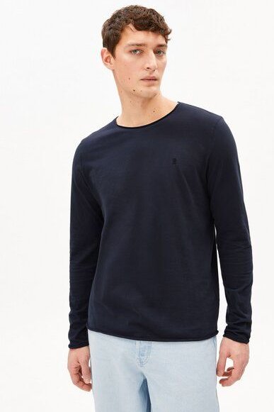 ARMEDANGELS JAAMES BRUSHED Herren Longsleeve aus Bio-Baumwolle
