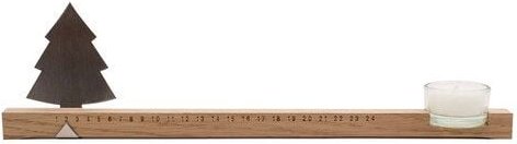 4betterdays Minimalistischer Adventskalender | mit Teelicht und Datumsanzeige