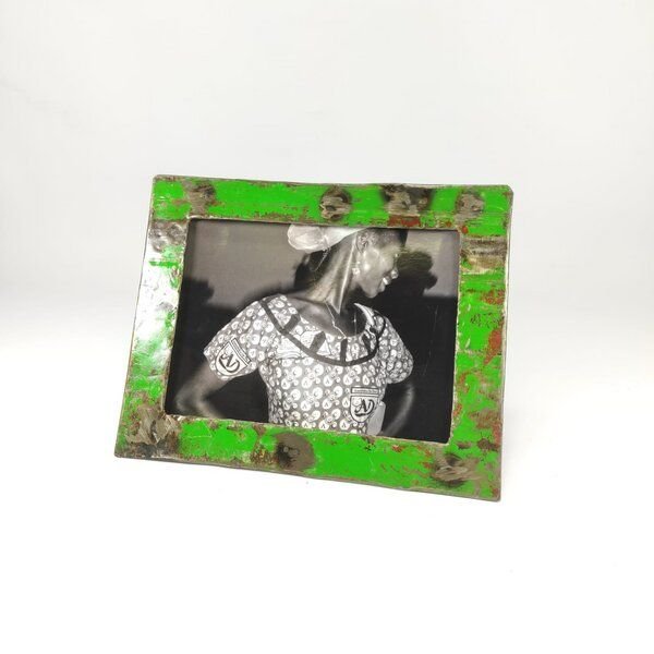 Moogoo Creative Africa Bilderrahmen 13x18 cm aus recycelten Ölfässern | verschiedene Farben | Industrial Design Upcyclin...