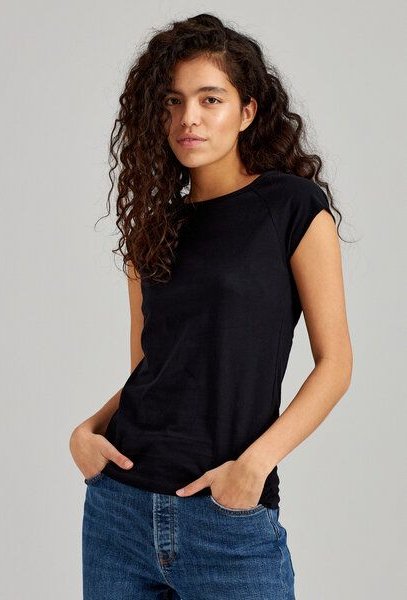 ThokkThokk TT01 Cap Sleeve T-Shirt Damen (GOTS, vegan, Bio-Baumwolle)