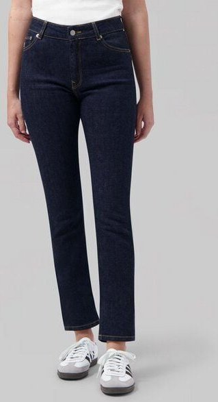 MUD Jeans Damen Jeans "Regular Swan - Strong Blue"