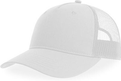 Atlantis Headwear Atlantis Zion Cap Mesh - Basecap zweifarbig aus Recyceltem Polyester Truckercap