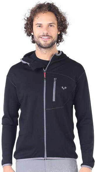 Woolona Hoodie - MAESTRO - 100% Merinowolle (Zip)