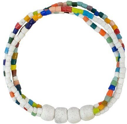 Upcycling Glasperlen Armband - RAINBOW ENERGY - Global Mamas