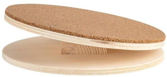 Kork-Deko Gesundes Training: Laufrad aus Holz und Kork für Hamster und Nager