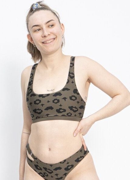 boochen Bikini Top Caparica - wendbares Surf Bikini-Oberteil - Prints