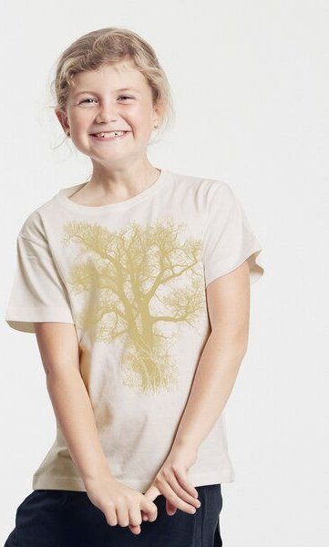 Peaces.bio - handbedruckte Biomode Bio-Kinder T-Shirt Chestnut