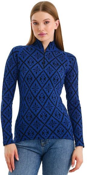 Woolona Langarmshirt - VENUS - 100% Merinowolle (Zip)