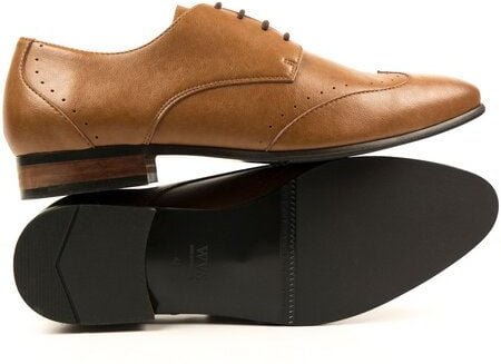 Will's Vegan Shop Slim Sole Brogues Herren
