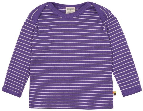 loud + proud Babys & Kinder Shirt Langarm Derby Rib, GOTS-zertifiziert