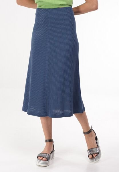 Alma & Lovis Maxirock aus feinem Rippen-Jersey | Rib Skirt