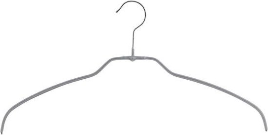 MAWA Leichtbügel Silhouette aus Metall - Set aus 20 Bügeln