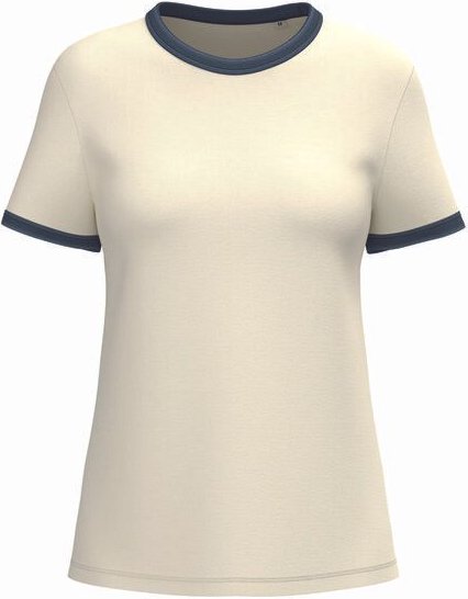 Greenspired Damen Ringer T-Shirt aus Bio-Baumwolle 180 g/m² XS - XL