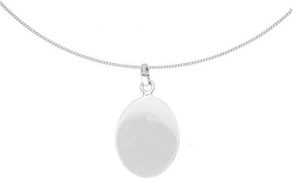 pakilia Kettenanhänger "Ovalado" inkl. Silberkette 45 cm