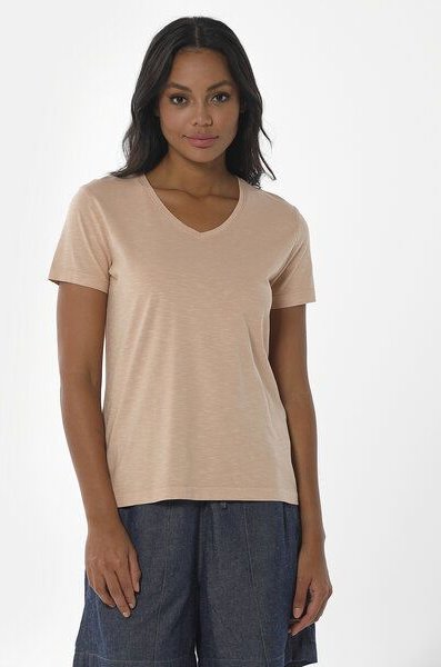 ORGANICATION Naturel Dyed T-Shirt aus Bio-Baumwolle