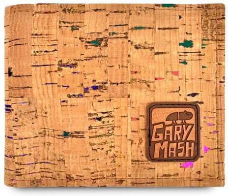 GARY MASH Geldbörse aus robustem Korkstoff