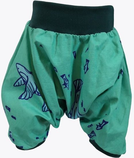 liebewicht kurze Pumphose Sommerhose gemustert aus Biobaumwolle