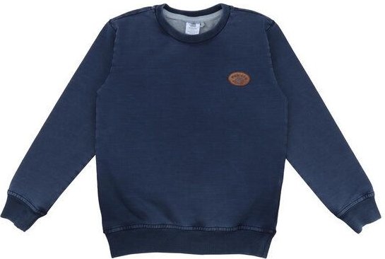 Baby Langarmshirt GOTS zertifiziert, dunkelblau, Bio-Baumwolle, weich & bequem – Walkiddy