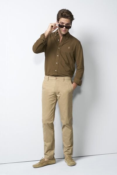 M 5 BY MEYER Chino mit Stretchbund