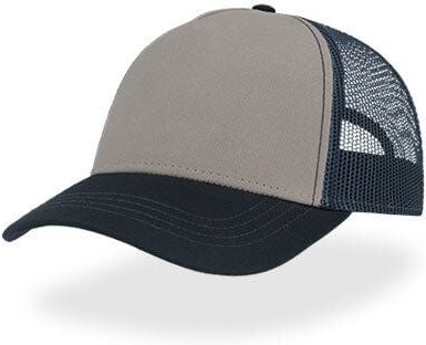 Atlantis Headwear Freizeit-Truckercap aus recyceltem Polyester-Segeltuch