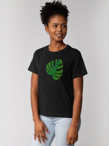 watapparel T-Shirt Frauen Monstera 2.0