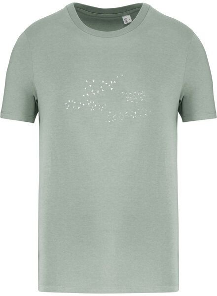 Greenspired Basic Bio T-Shirt Skybirds Nr. 4 ( 155g/m²) XXS - 5 XL