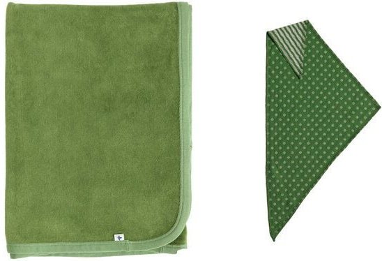 Leela Cotton Nickydecke & Dreiecktücher ´Bremer´ Set