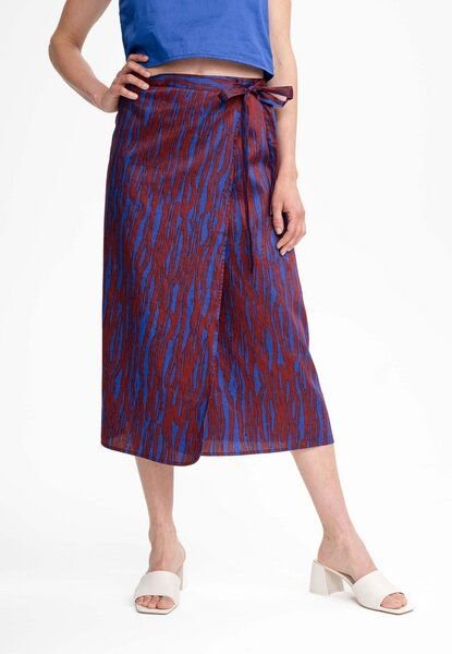 Midi Wickelrock RUCHIKA | von MELA | Fairtrade & GOTS zertifiziert