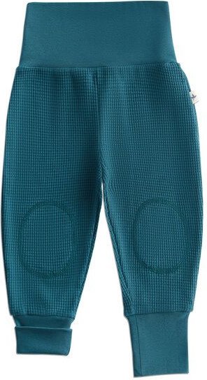 Leela Cotton Baby Kinder Schlafanzug Hosen Bio-Baumwolle Waffel Strick Freizeithose