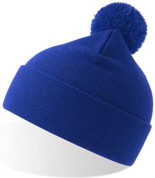 Atlantis Headwear Atlantis Wind Beanie Mütze Bommelmütze einfarbig 8 Farben