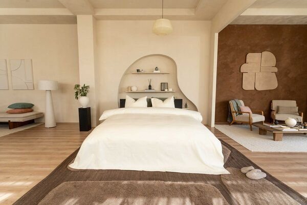 Kayori Taga Bettwäsche Baumwolle-Satin