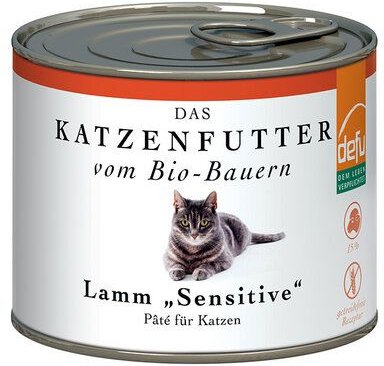 defu Bio Lamm Sensitiv Pâté für Katzen