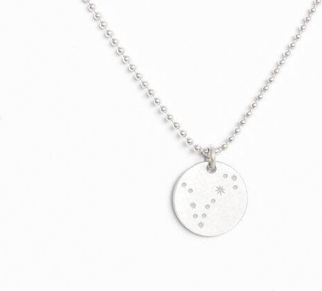 renna deluxe Sternzeichen Kette Silber