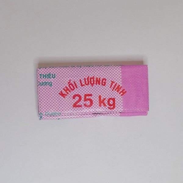 REFISHED fair fashion Börse 'LADY COTTON' - upcycelte Fischfuttersäcke