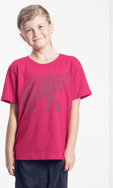 Peaces.bio - handbedruckte Biomode Bio-Kinder T-Shirt "Babyelefant"