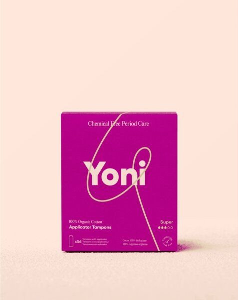 Yoni Tampons mit Applikator - 100 % Bio-Baumwolle