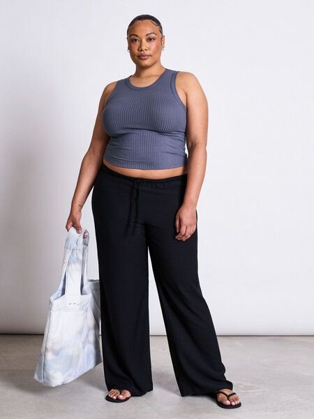 JAN N JUNE Rib Tank Top Porto - Damen Shirt aus einem Lyocell/Elasthan-Mix