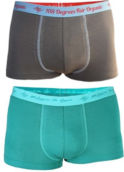 108 Degrees 4er Mix Pack Herren Retro Pants GOTS, Fairtrade