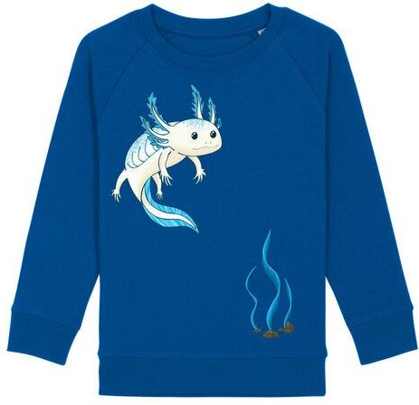 Spangeltangel Kinder-Sweatshirt "Axolotl"