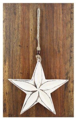 GLOBO Fair Trade Weihnachtsbaumanhänger STERN, verschiedenen Größen im Set