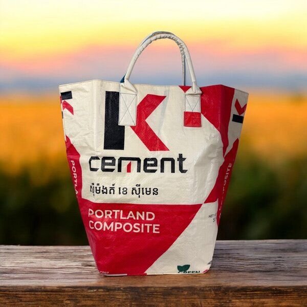 Beadbags Kleine Universaltasche / Wäschesack aus recycelten Reissack Ri9.2