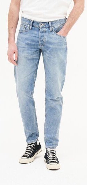 Kuyichi Codie Tapered Aged Indigo Light Blue