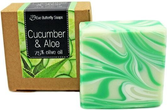 Thumbnail - Eve Butterfly Soaps Naturseife "Cucumber & Aloe Vera"