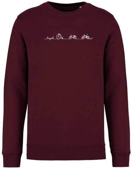 Brandless Basic Bio Unisex Sweatshirt Nr.3 Bicycle Line 350g/m²