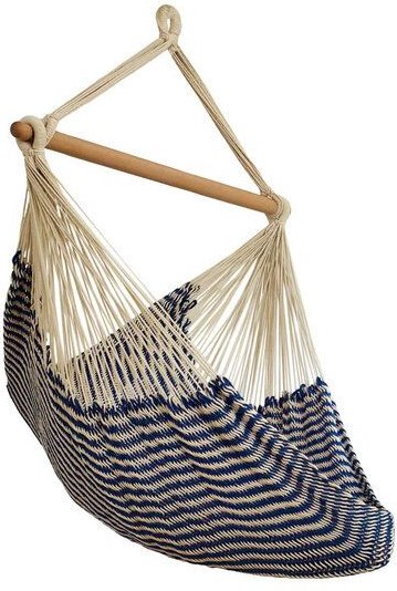 MacaMex Vela Hängestuhl, Netz-Hängesessel aus Baumwolle