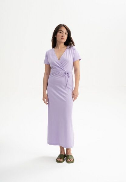 V-Neck Kleid lang SHREOSHI | von MELA | Fairtrade & GOTS zertifiziert