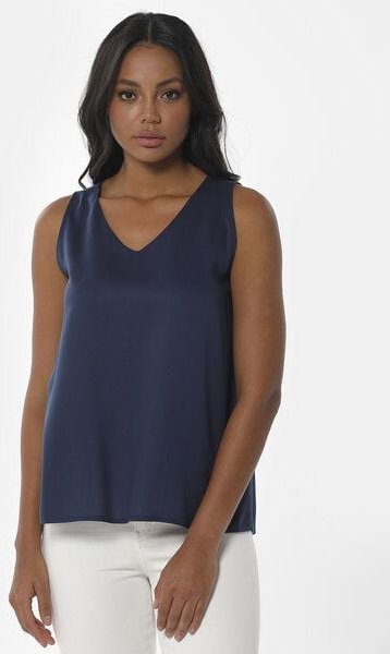 Thumbnail - ORGANICATION Ärmellose Bluse aus TENCEL Lyocell