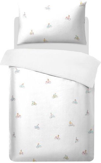 Mary Rose® GOTS-zertifizierte Bio-Satin Bettwäsche mit modernem Sportmotiv